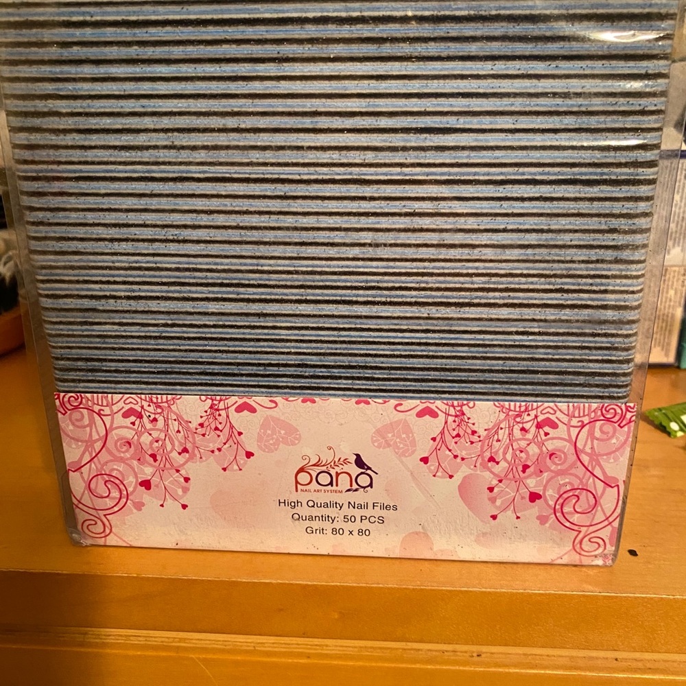 80/80 Pana Grit Nail Files.